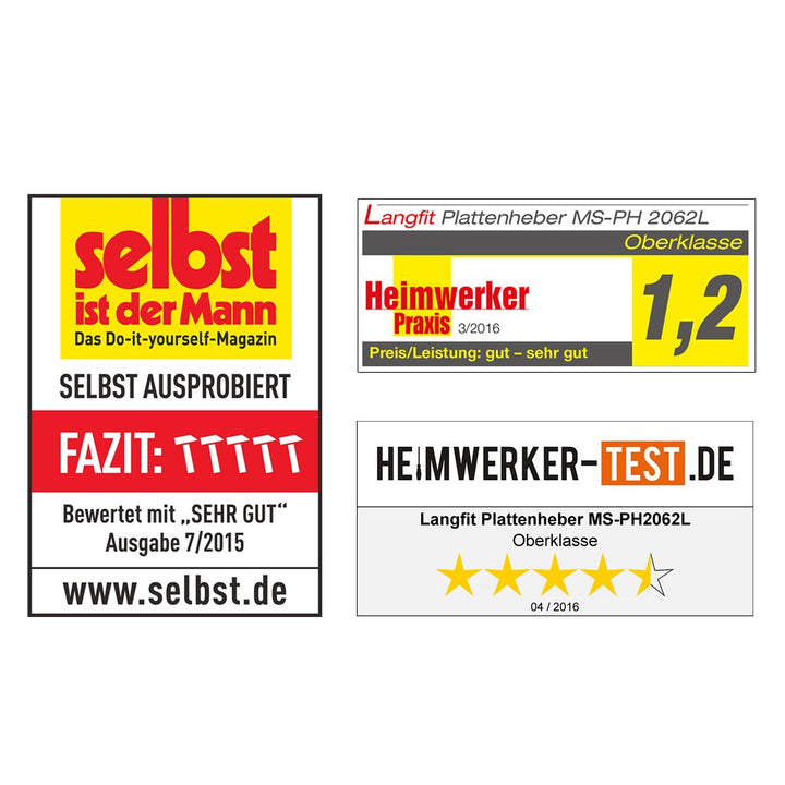 Plattenheber rückenschonend 30–62 cm Verstellbereich bis 60 kg Tragkraft - Bild 6