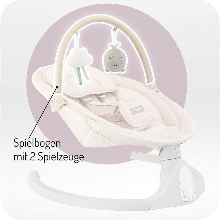 Babywippe elektrisch mit Bluetooth &amp; Fernbedienung bis 9 kg - Bild 7