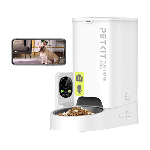 Futterautomat mit Kamera 3L WLAN App-Steuerung Katze Hund
