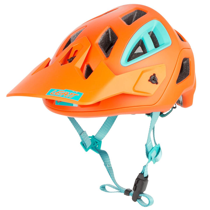 MTB Helm AllMountain 18 Lüftungsöffnungen Turbine 360 Orange 51-55 cm