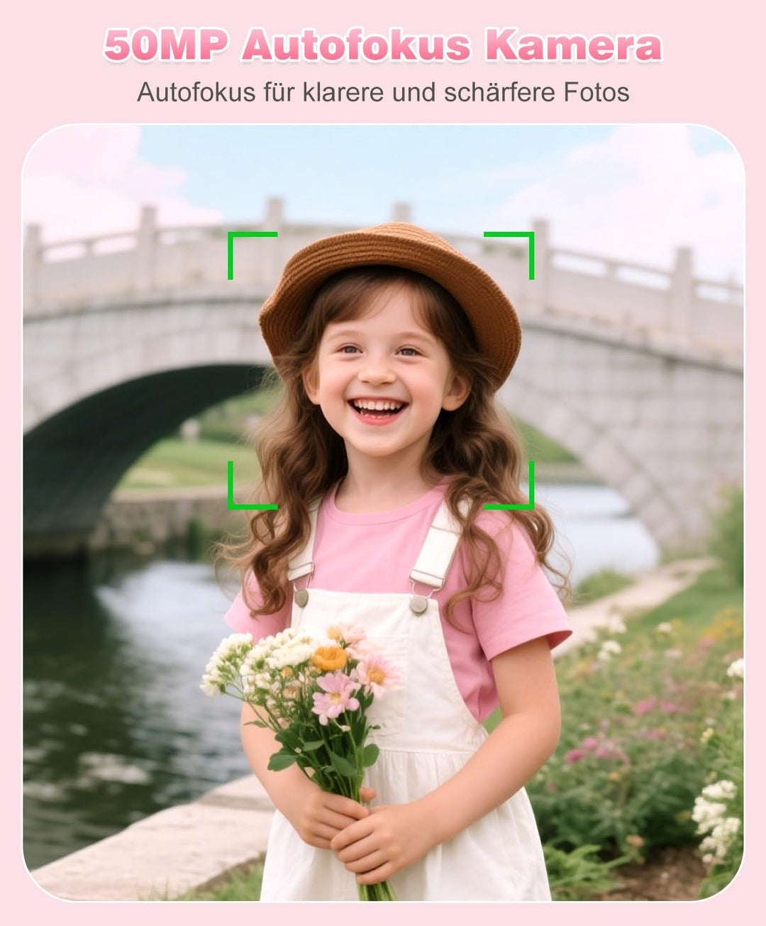 Digitalkamera 50MP 1080P mit 16x Zoom für Kinder und Teenager - Bild 3