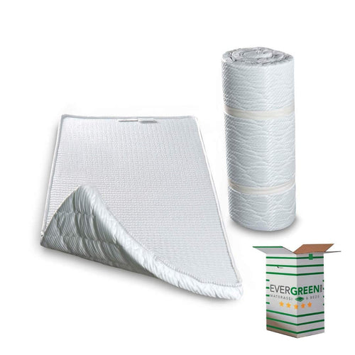 Kaltschaum Rollmatratze 70x195 cm H2 für Camping und Fitness