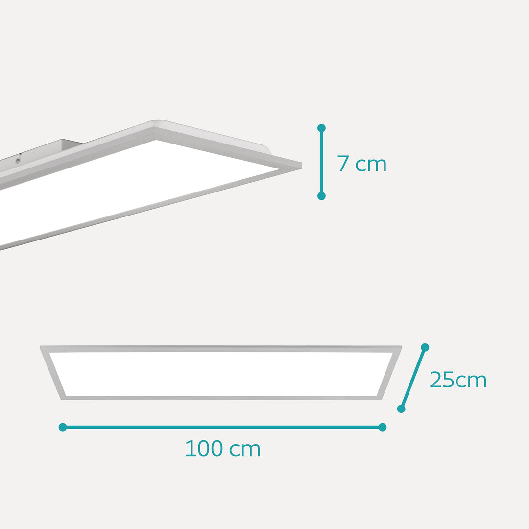 LED Deckenleuchte 100cm dimmbar mit Fernbedienung 3200 Lumen - Bild 6
