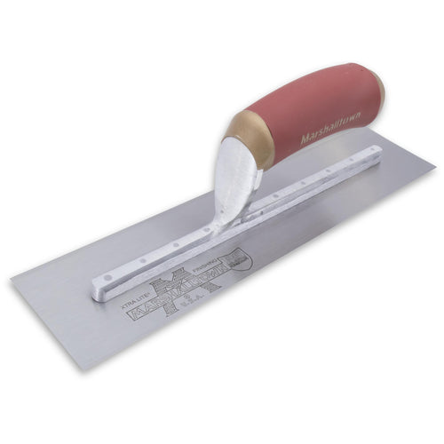 Glättkelle Carbonstahl gebogen 305x76 mm für Verputzer und Gipser