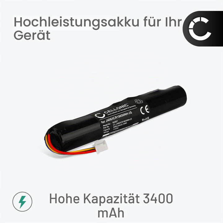 Ersatzakku für BeoPlay A2 / BeoLit 15 / 17, 3400mAh, Li-Ion - Bild 2