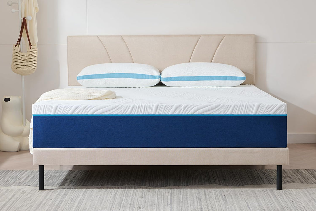 Kaltschaummatratze 90x200 7-Zonen Gel-Memory-Foam H3/H4 wendbar - Bild 2