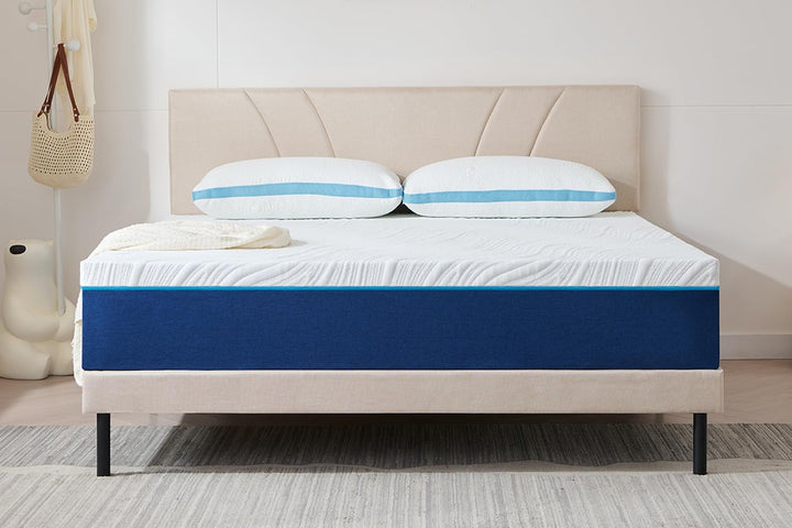Kaltschaummatratze 90x200 7-Zonen Gel-Memory-Foam H3/H4 wendbar - Bild 2