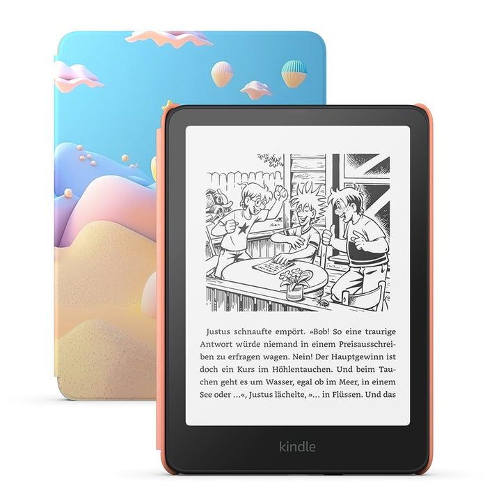 eReader für Kinder 7 Zoll blendfrei 16 GB wasserfest Tiefsee-Design