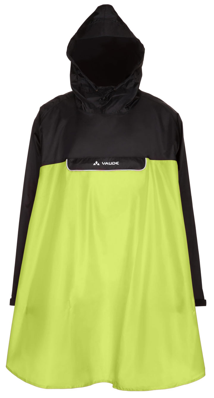 Fahrradregenponcho wasserdicht NoPFAS atmungsaktiv Gr. S Lemon