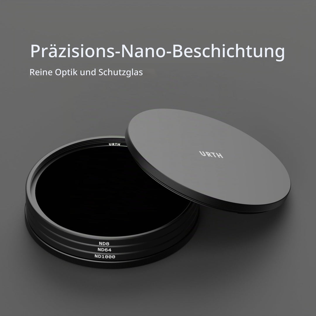 ND-Filterset 39mm 3-in-1 ND8/ND64/ND1000 fuer Fotografie - Bild 3