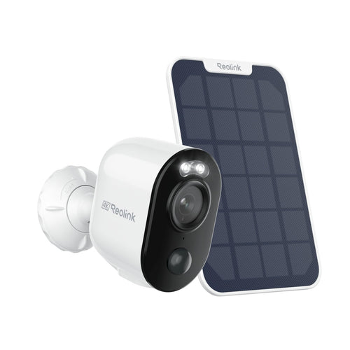Überwachungskamera Aussen 4K Akku Solar WLAN Dual-Band IP65