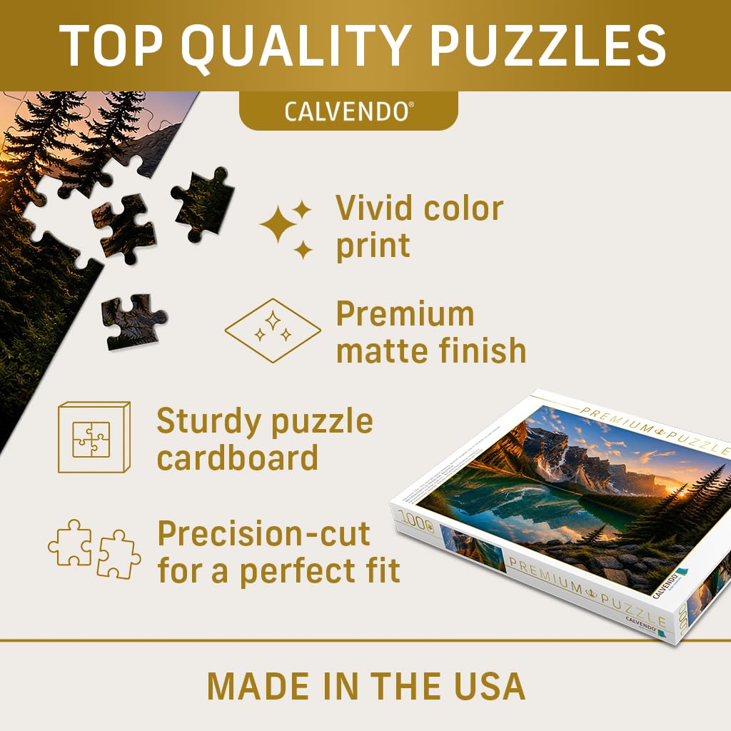 Puzzle Stadtgarten mit Kirche St. Bonifatius 1000 oder 2000 Teile - Bild 3