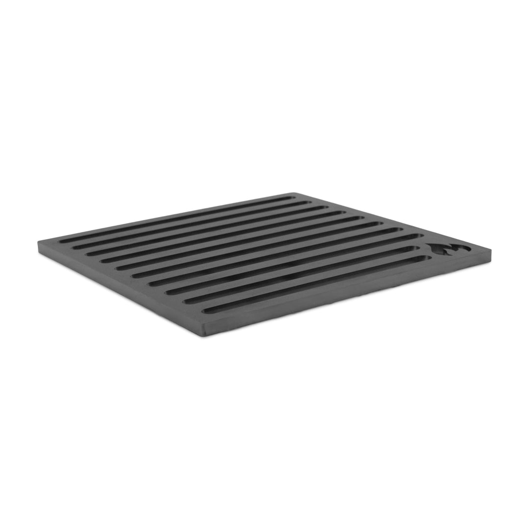 Ofenrost 22x22cm Massivstahl 8mm bruchsicher für Kamin &amp; Grill - Bild 2