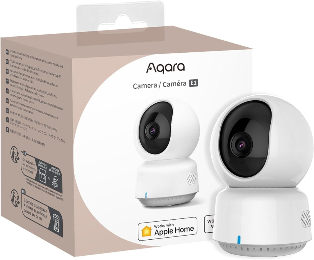 Überwachungskamera Indoor 2K 360° mit HomeKit &amp; Wi-Fi 6