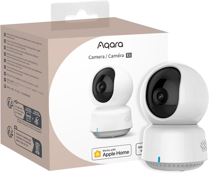 Überwachungskamera Indoor 2K 360° mit HomeKit &amp; Wi-Fi 6