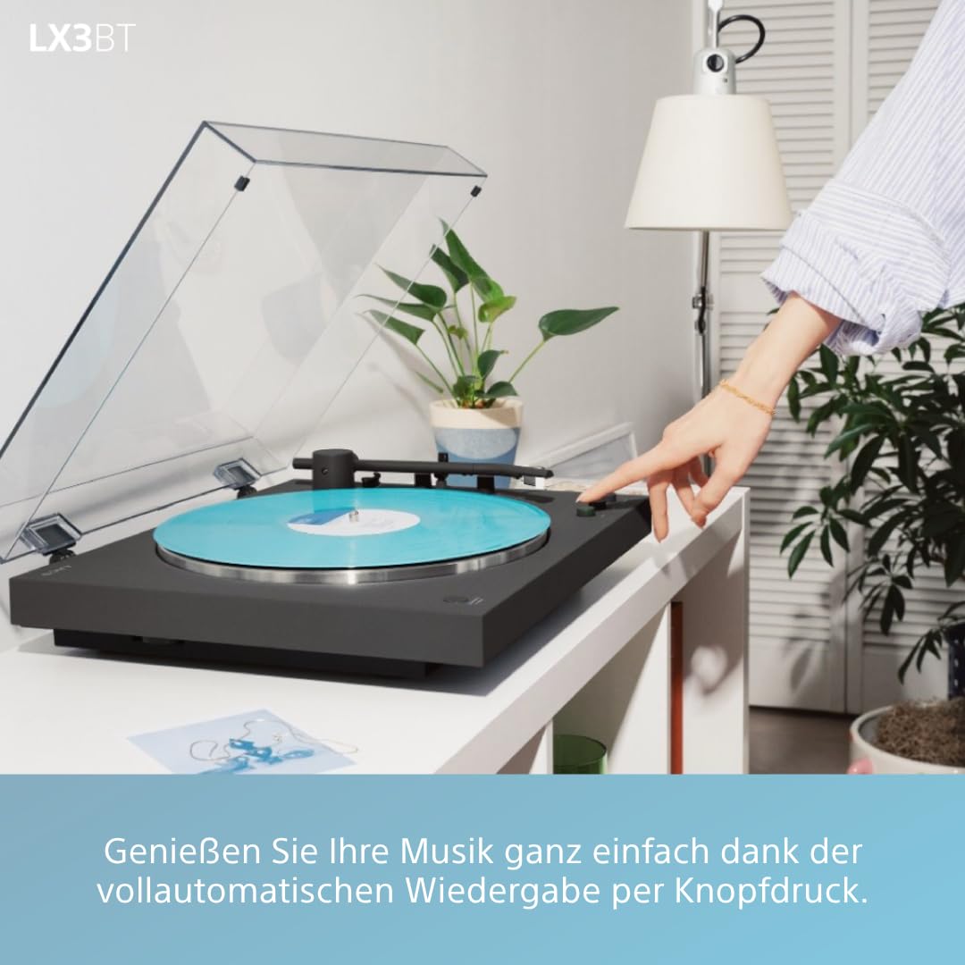 Bluetooth-Plattenspieler vollautomatisch Hi-Res Audio 33/45 RPM - Bild 6