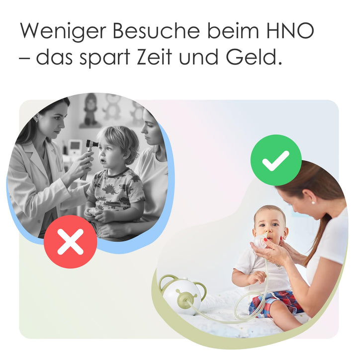 Elektrischer Nasensauger für Babys mit stufenlosem Saugkraft-Drehknopf - Bild 6