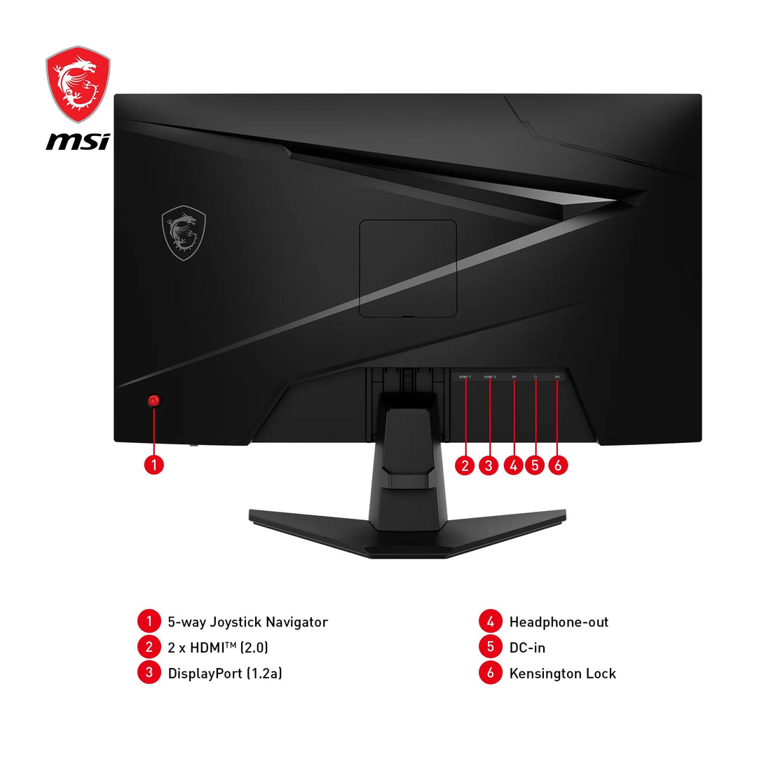 Gaming Monitor 24,5 Zoll FHD 180 Hz Rapid IPS 1ms HDR Ready - Bild 6
