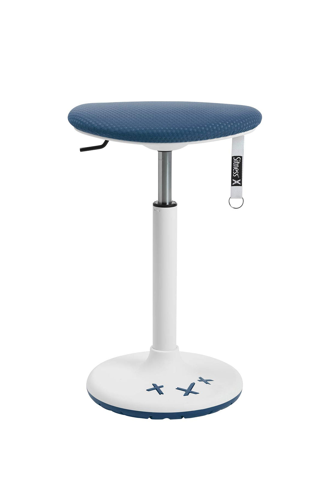 Sitzhocker ergonomisch höhenverstellbar 52-79 cm petrol für Büro