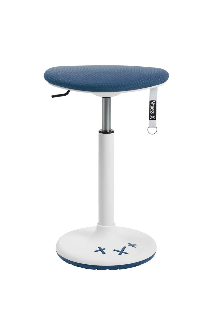 Sitzhocker ergonomisch höhenverstellbar 52-79 cm petrol für Büro