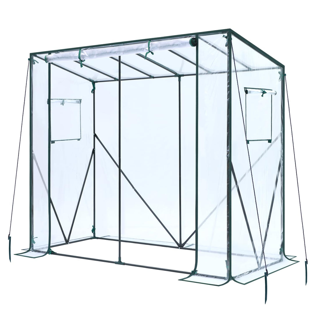 Foliengewächshaus PVC ganzjährig Balkon &amp; Garten Winterschutz - Bild 7