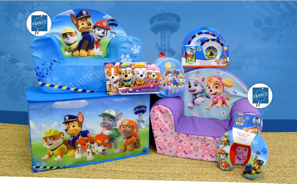 Kindersessel Paw Patrol Mädchen Schaumstoff 42x52x33 cm - Bild 7