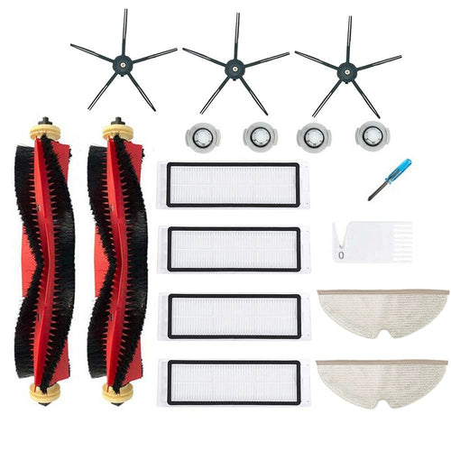Saugroboter Ersatzteile-Set 17-teilig für Roborock S5 Max/S6/S6 Pure