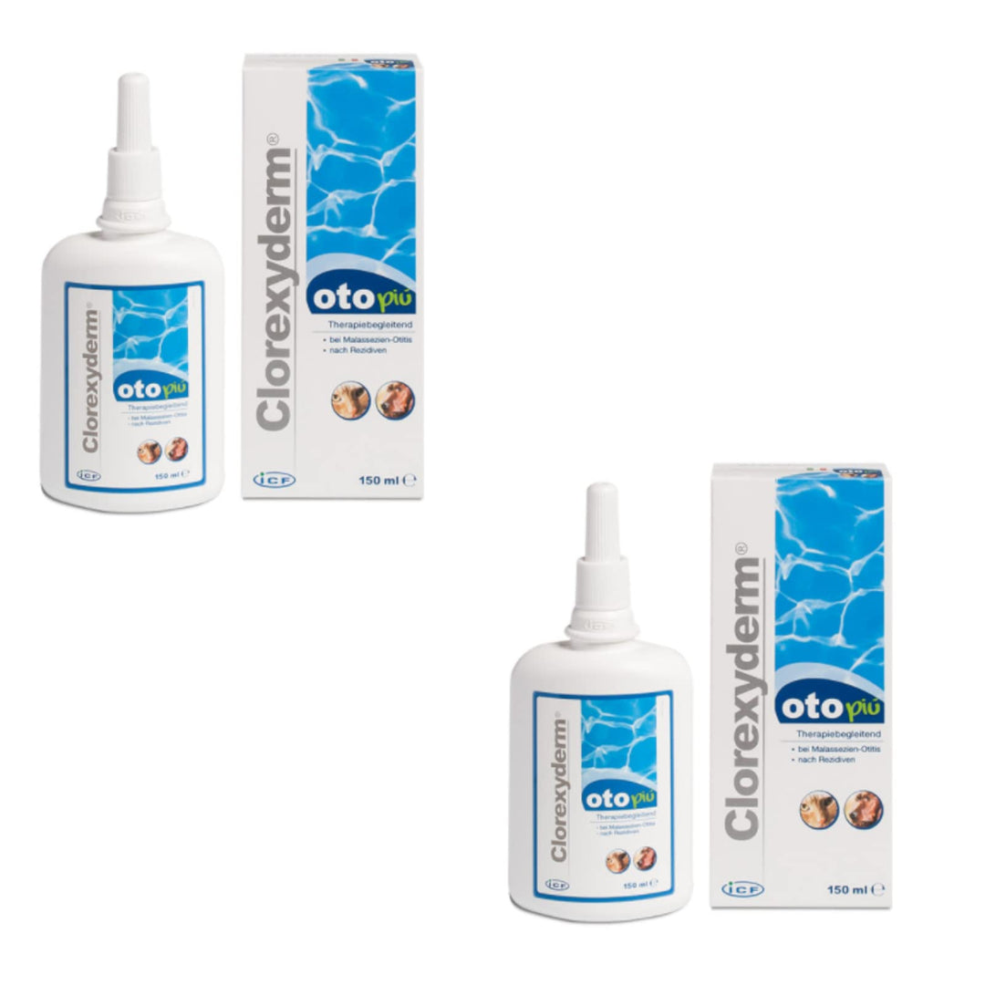 Ohrreiniger Hund &amp; Katze saurer pH Malassezien 2 x 150 ml