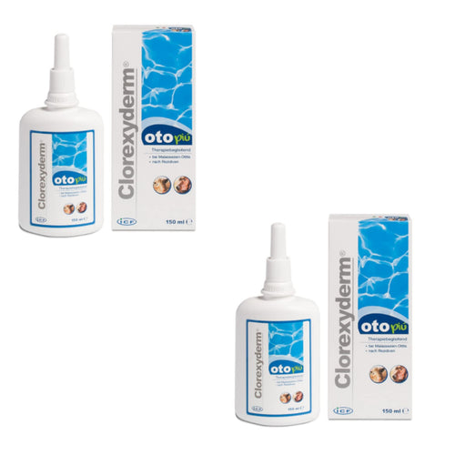 Ohrreiniger Hund & Katze saurer pH Malassezien 2 x 150 ml