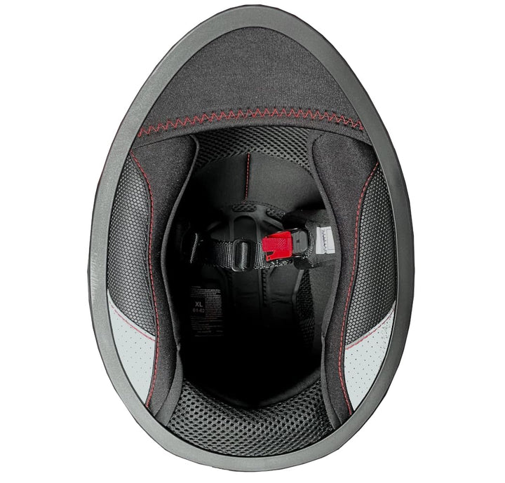 Integralhelm Motorrad ECE-R 22.06 ABS-Schale Grösse M schwarz matt - Bild 5