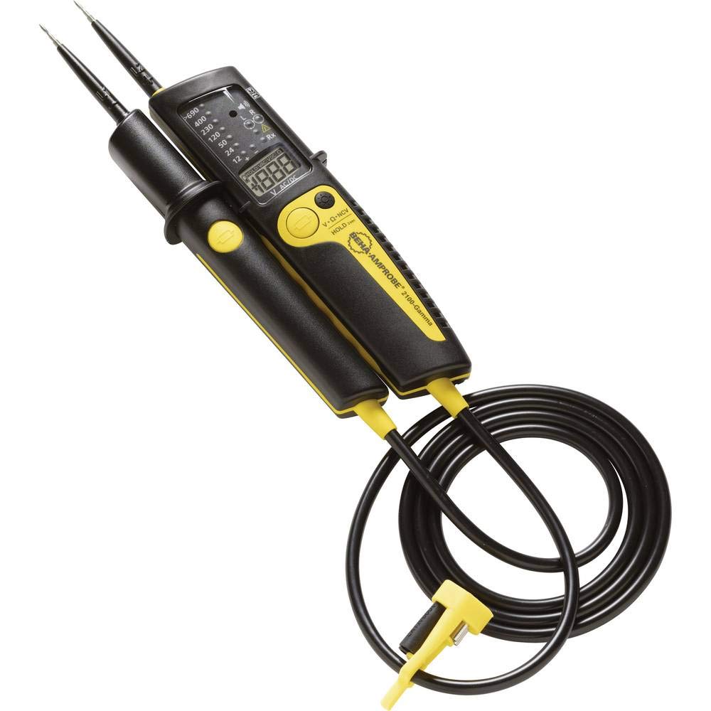 Zweipoliger Spannungsprüfer CAT IV 600V / CAT III 1000V mit LCD &amp; Akustik - Bild 4