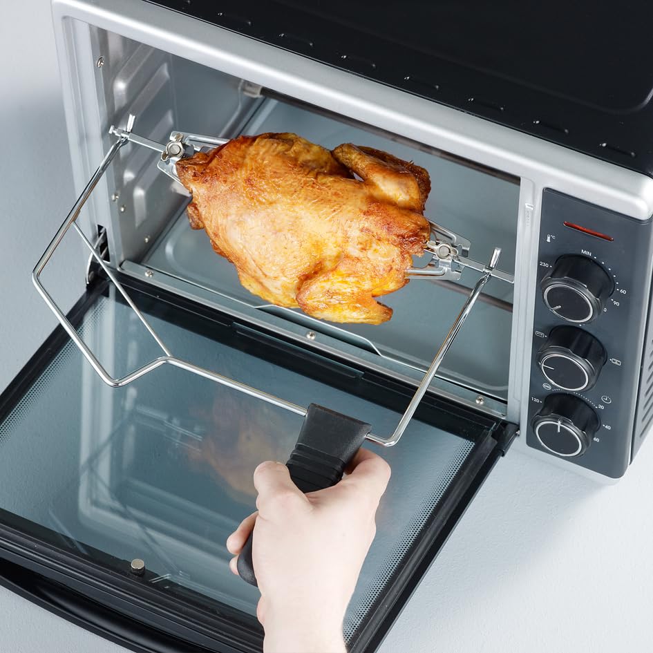 Mini-Backofen mit Umluft 30 L, 1600 W, Grill und Timer - Bild 6