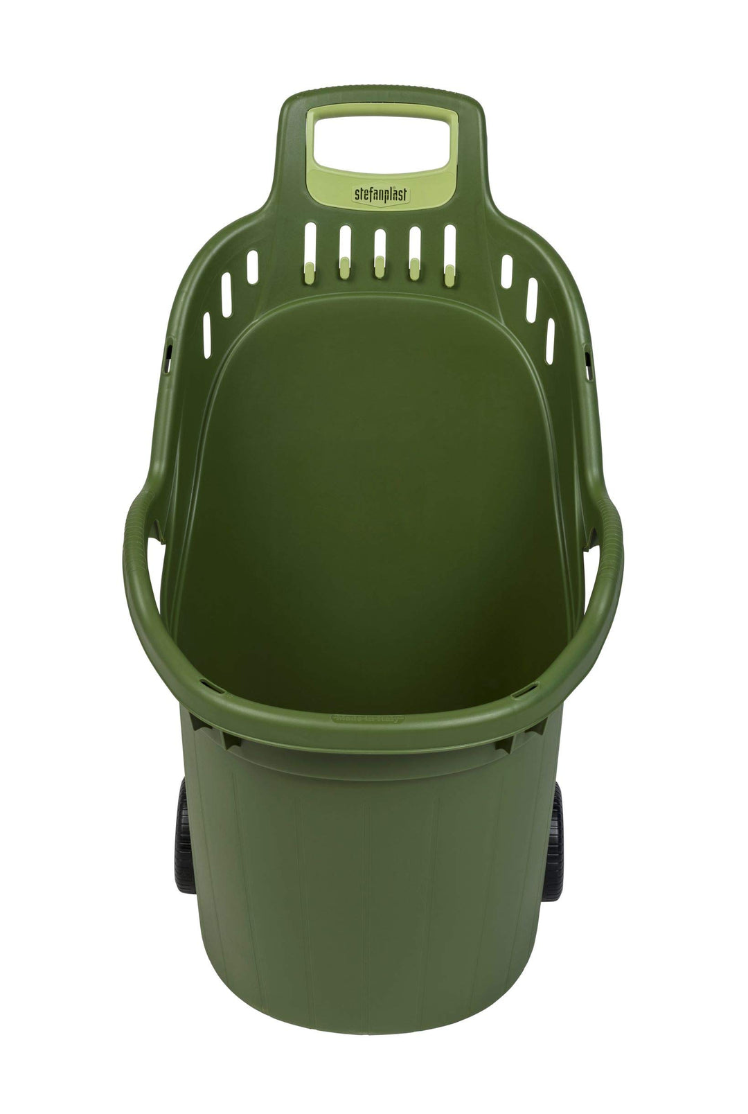 Gartentrolley 50 L bis 60 kg mit Hakenschiene Kunststoff - Bild 2