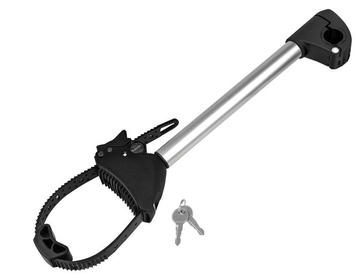 Fahrrad Rahmenhalter lang für Fahrradträger Ø 25+30mm abschliessbar