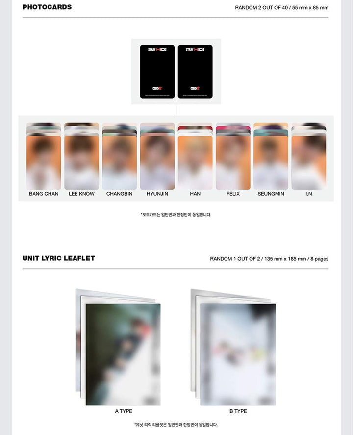 Stray Kids GO LIVE Album Standard Ver. C Type CD mit Photobook und Photocards - Bild 4