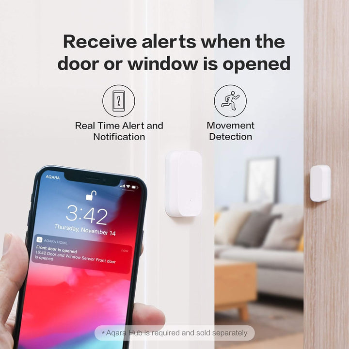 Tür- und Fenstersensor Zigbee 3er-Pack für Smart Home Alarm - Bild 7