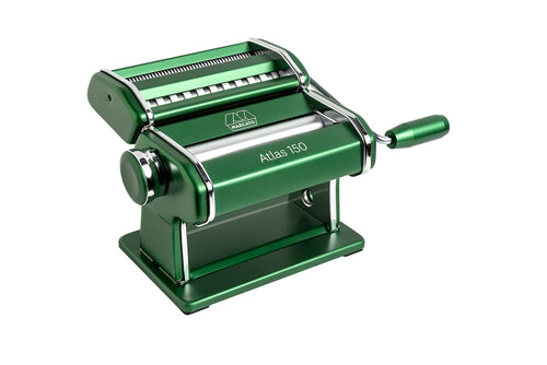 Nudelmaschine Atlas 150 Aluminium eloxiert Grün für Pasta