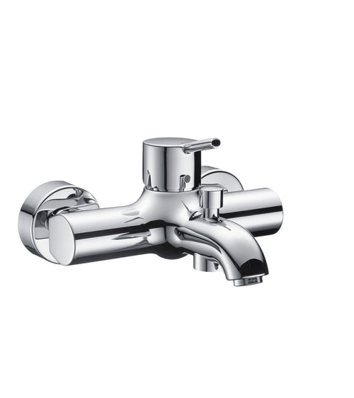 Wannenarmatur Aufputz Chrom 2-Funktionen Keramikmischer DN15