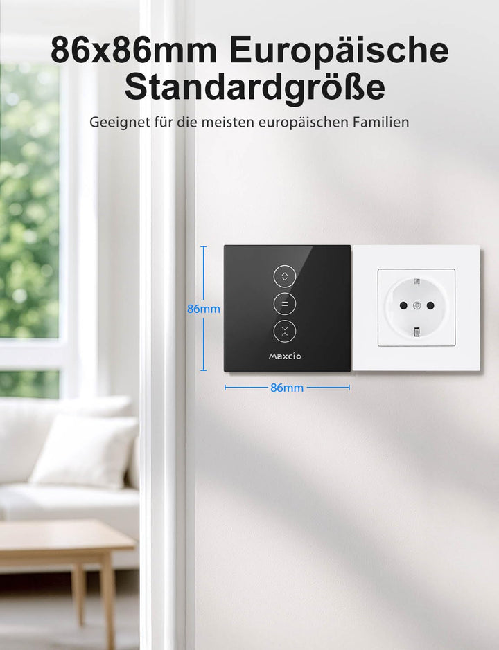 WLAN Rollladenschalter Touch 2er-Set Alexa Google Smart Home - Bild 7
