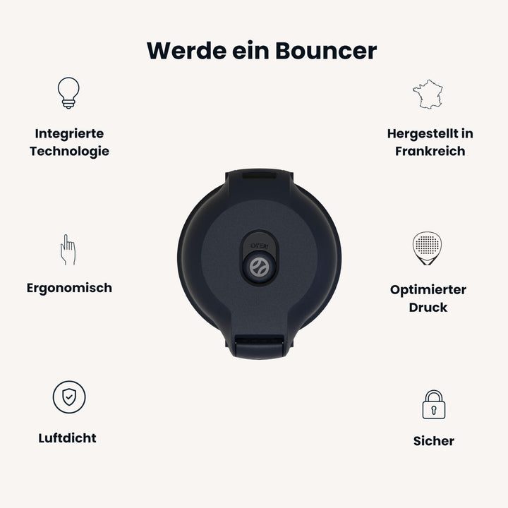 Druckbehälter Padelbälle mit Pumpmechanismus für 4 Bälle - Bild 7