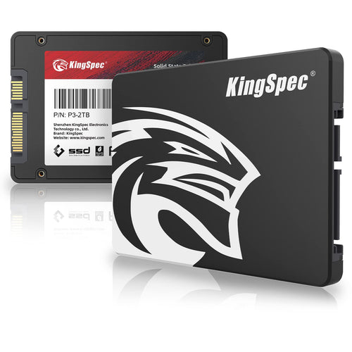 Interne SSD 2TB 2.5 Zoll SATA III 3D NAND für Desktop & Laptop