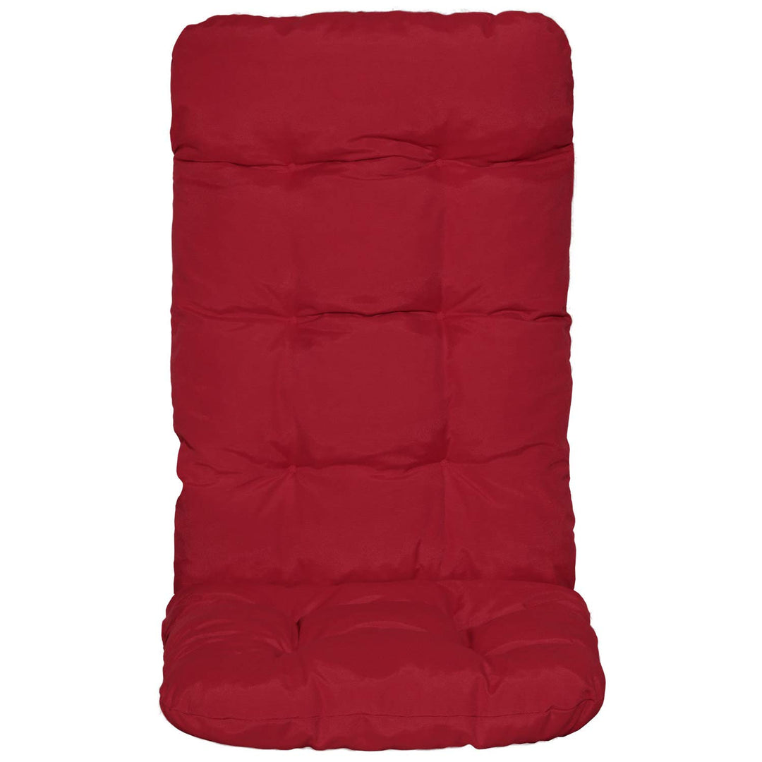 Hochlehner Auflage Gartenstuhl 100% Polyester UV5 rot 8cm - Bild 9