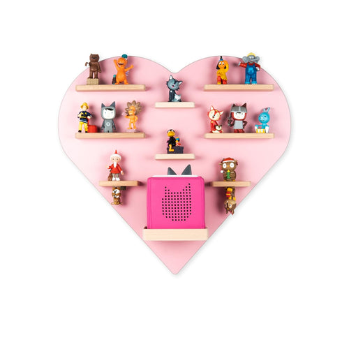 Tonie-Regal Herz 2er-Set Rosa magnetisch für 26 Figuren