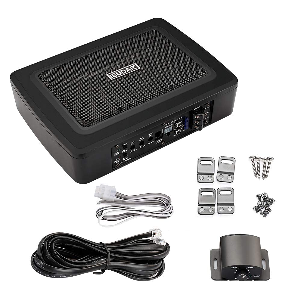 Untersitz-Subwoofer Auto 9 Zoll 600W mit Verstärker &amp; Fernbedienung - Bild 6