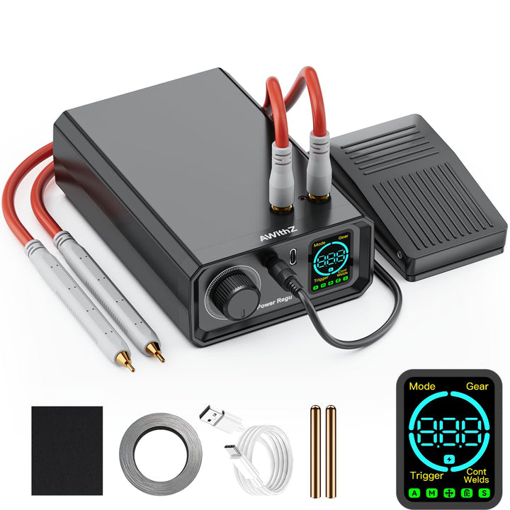 Akku-Punktschweissgerät 1380A 11500W 100 Stufen für Akkupack-Reparatur