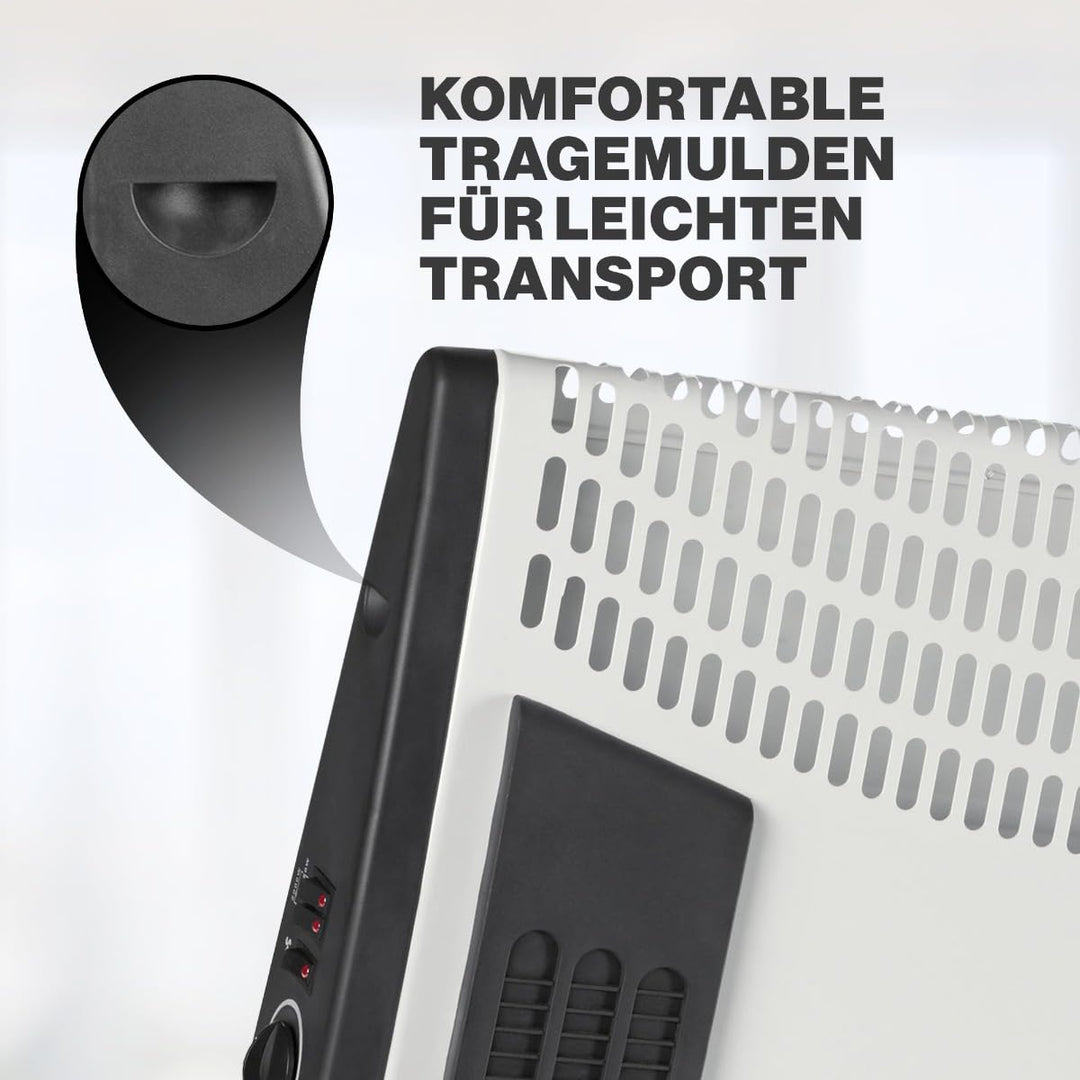 Konvektor Heizung 2000W mit Thermostat für Räume bis 40m² - Bild 5