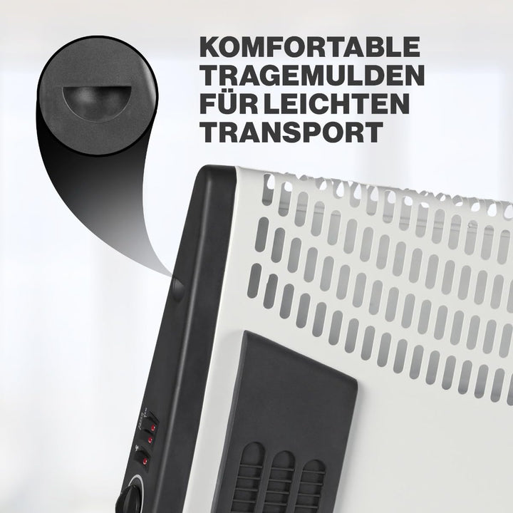 Konvektor Heizung 2000W mit Thermostat für Räume bis 40m² - Bild 5
