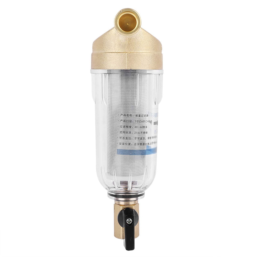 Sedimentfilter Spin-Down 3/4 Zoll 40 Mikrometer wiederverwendbar - Bild 5