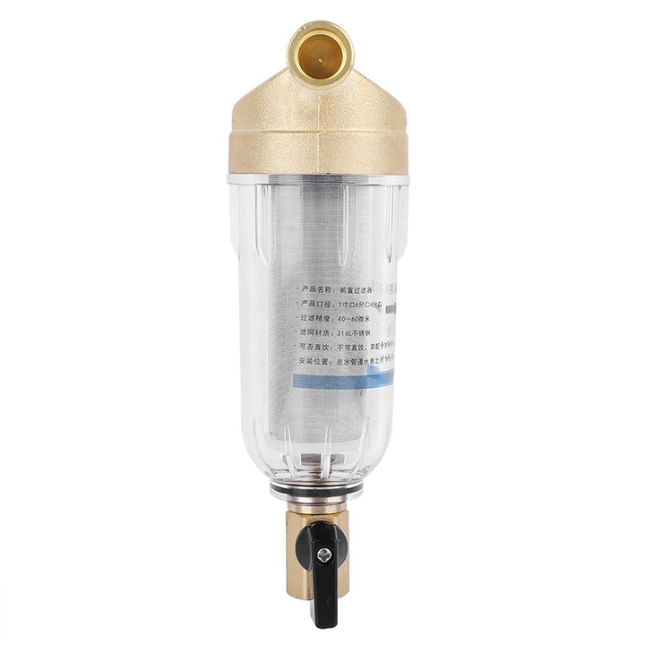 Sedimentfilter Spin-Down 3/4 Zoll 40 Mikrometer wiederverwendbar - Bild 5