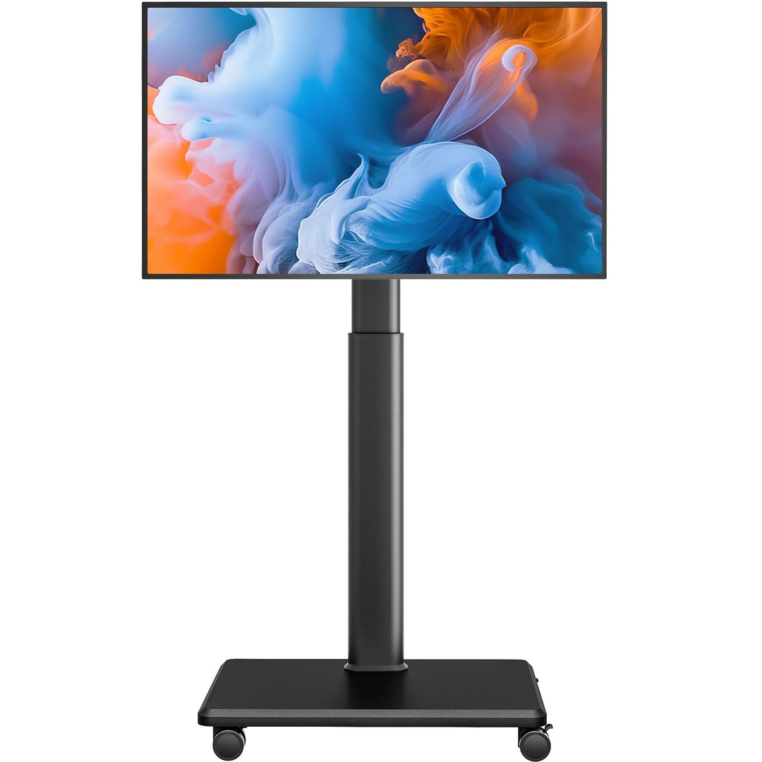 TV Bodenständer rollbar 27-65 Zoll schwenkbar höhenverstellbar VESA 400x400